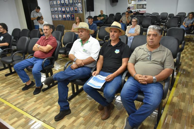 Vereadores participam da 3ª Audiência Pública de Revisão do Plano Diretor em Laranjeiras do Sul